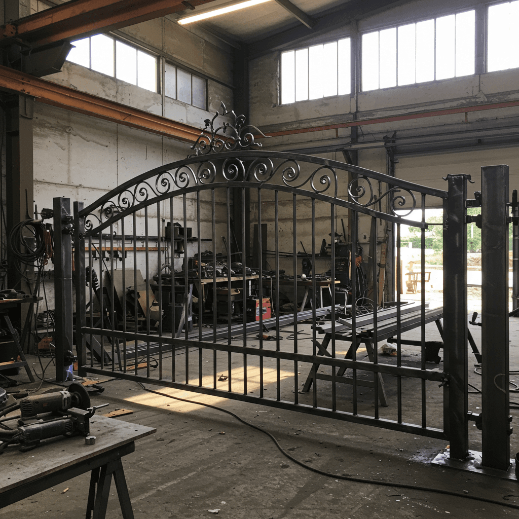 Custom Driveway Gate Fabrication Services